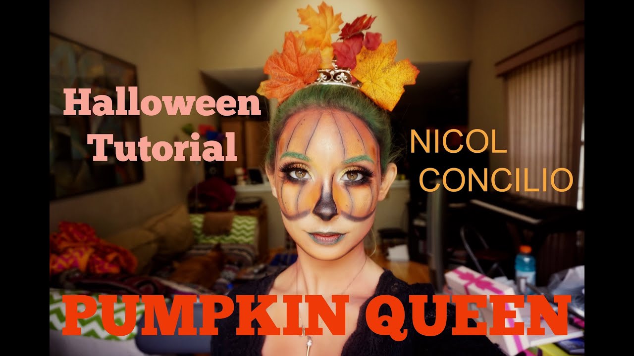 Halloween Tutorial: Pumpkin Queen | Nicol Concilio