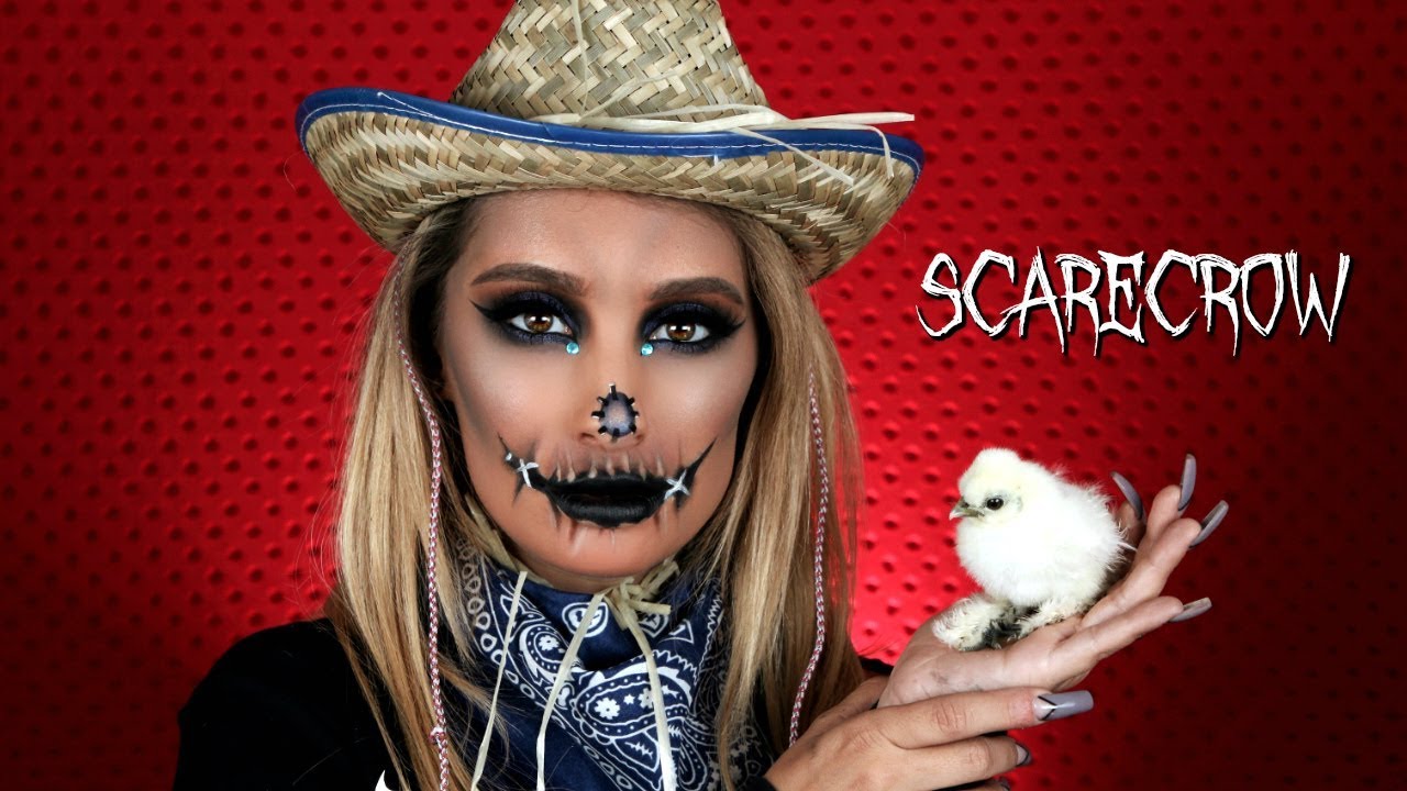 SCARECROW HALLOWEEN MAKEUP TUTORIAL