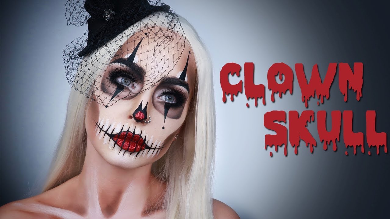 Clown Skull | Maquillage Halloween