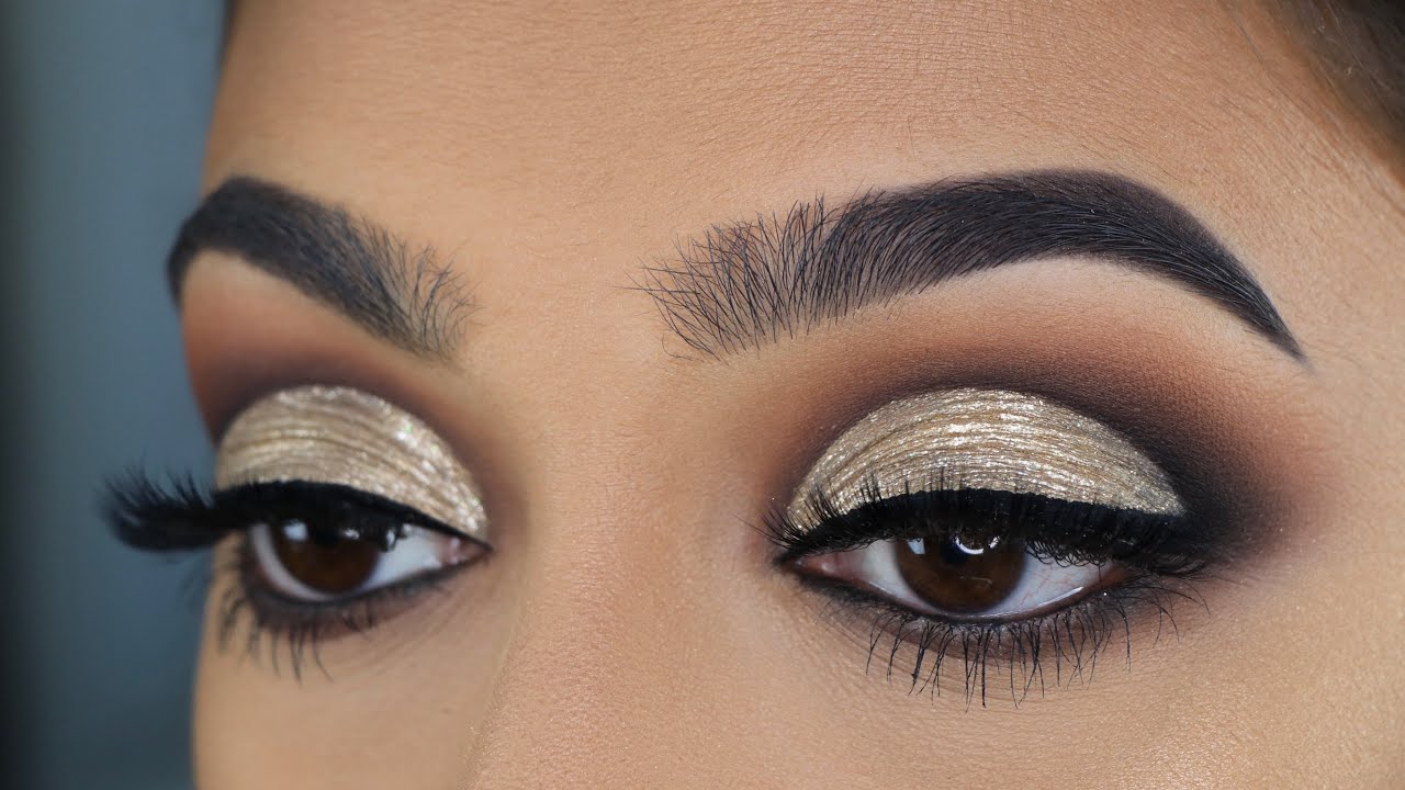 Glitter Cut Crease Glam Tutorial | Chelseasmakeup