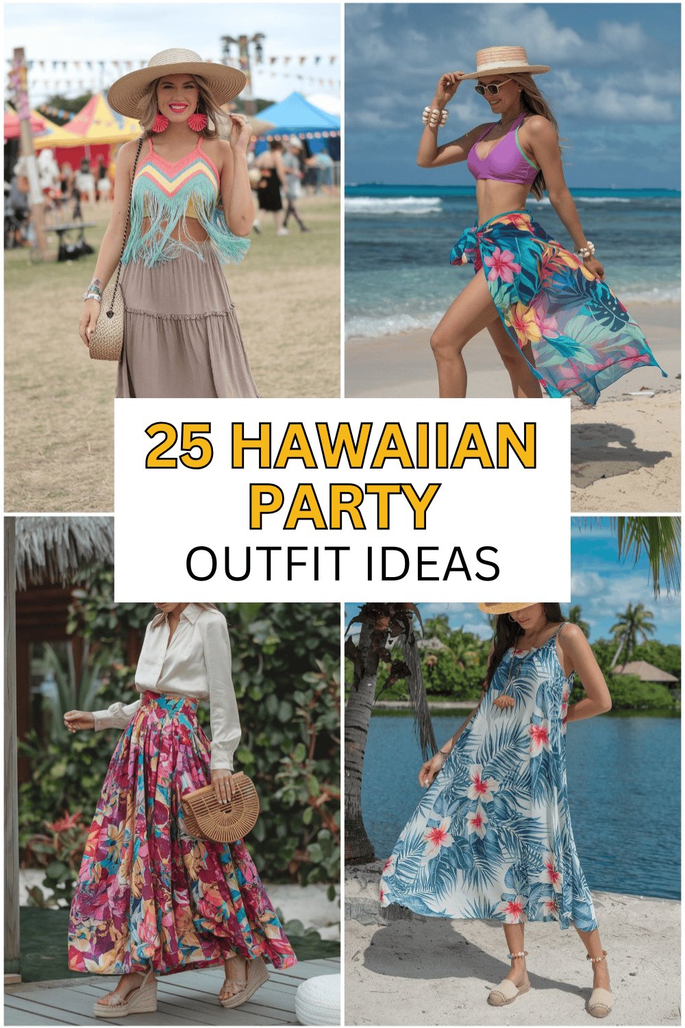 25 Hawaiian Party Outfit Ideas for a Tropical Vibe