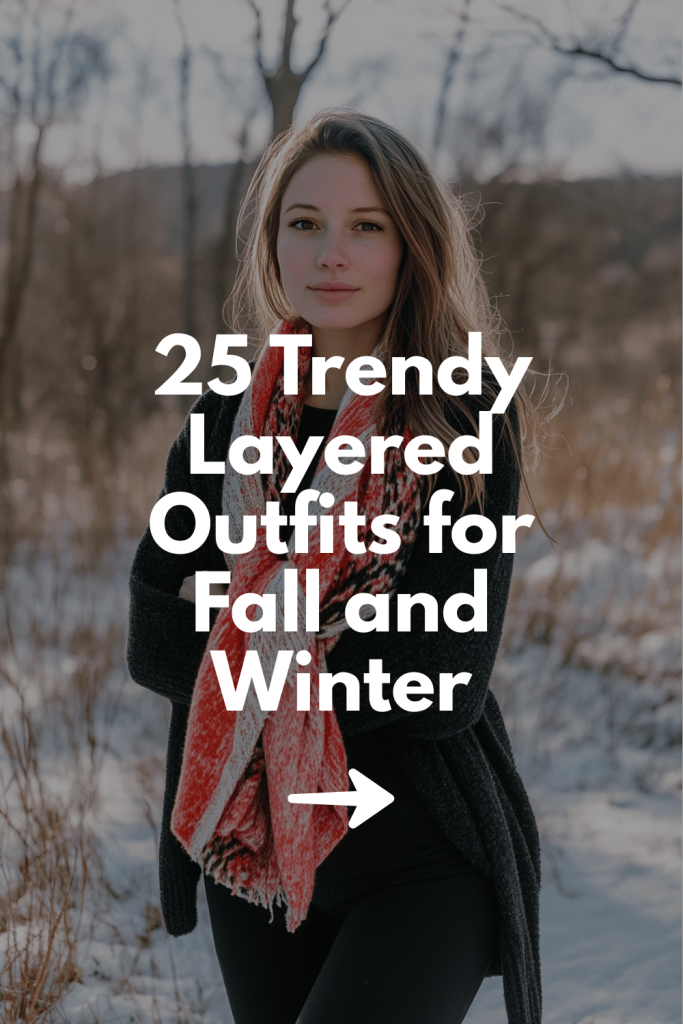 25 Trendy Layered Outfits for Fall and Winter