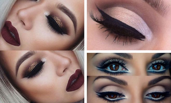 Eye makeup ideas for brown eyes featuring dramatic, bold, shimmering, and natural looks for inspiration.