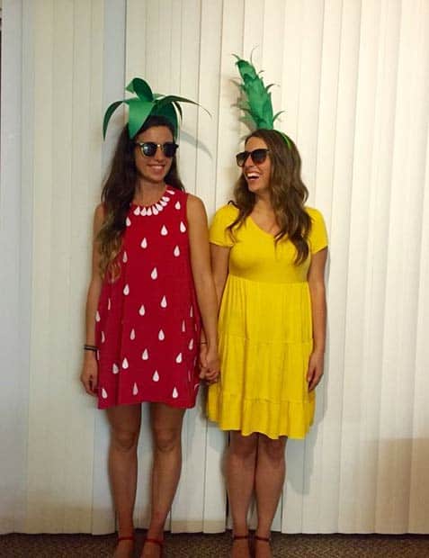 BFF Fruit Matching Halloween Costume Idea