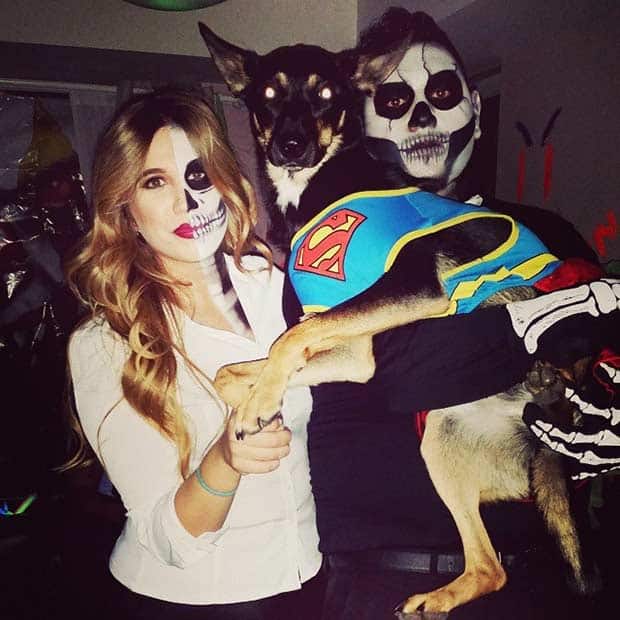 Skeleton Couple Halloween Costume Idea