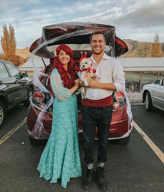 Ariel and Prince Eric