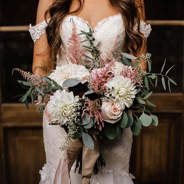 Beautiful Off the Shoulder Wedding Dress for Summer Wedding Dresses for Brides