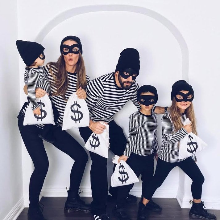 Bank Robber Family Costumes