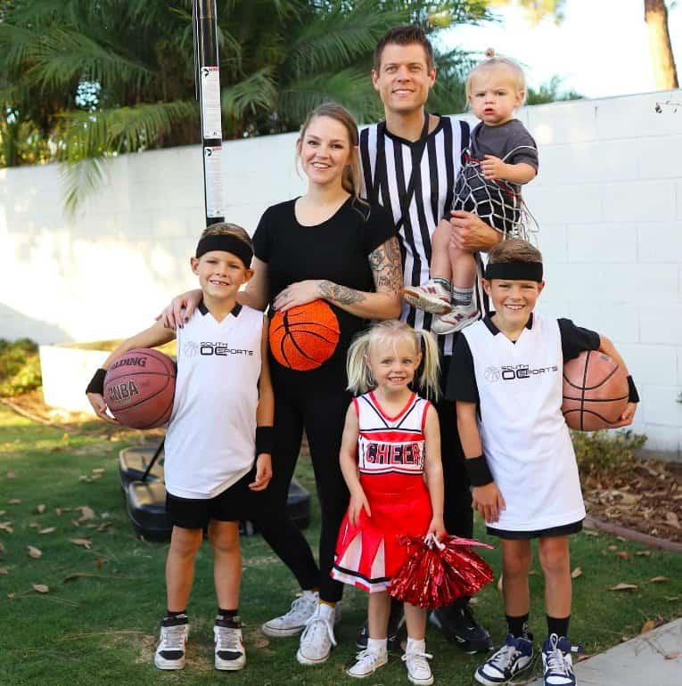 Basketball Team Family Costumes