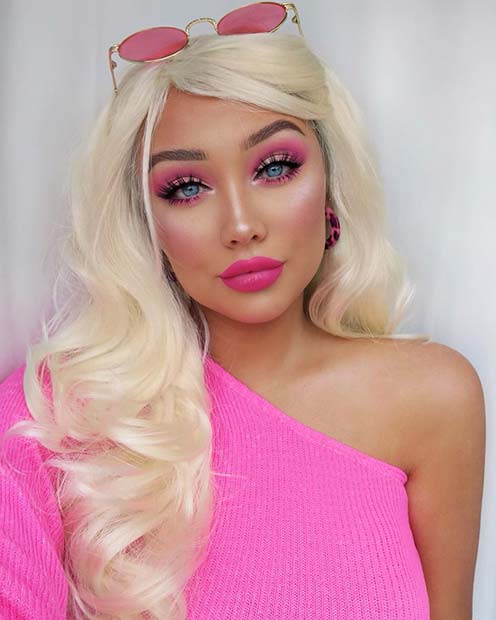 Beautiful Barbie Doll Makeup