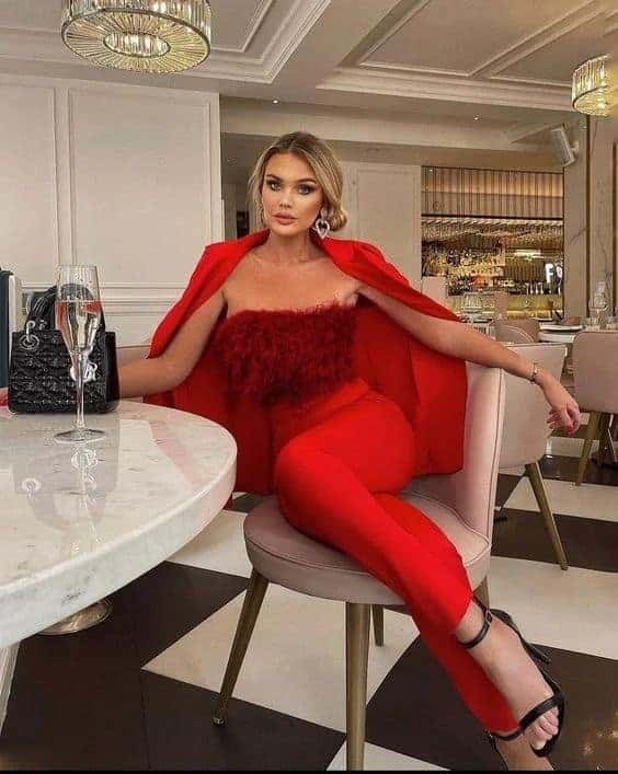 best date night outfits for valentine day bougie red outfit