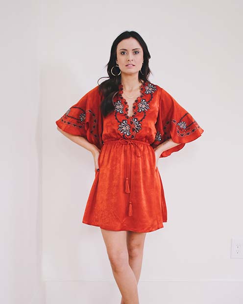 Boho Dress Outfit Idea