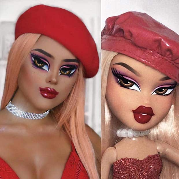 Bratz Doll Makeup
