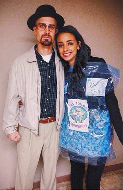 Breaking Bad DIY Couple Halloween Costume Idea