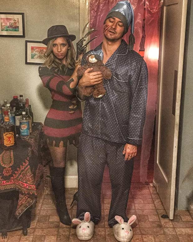 Freddy Krueger Couples Halloween Costume Idea