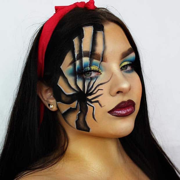 Broken Doll Face Makeup