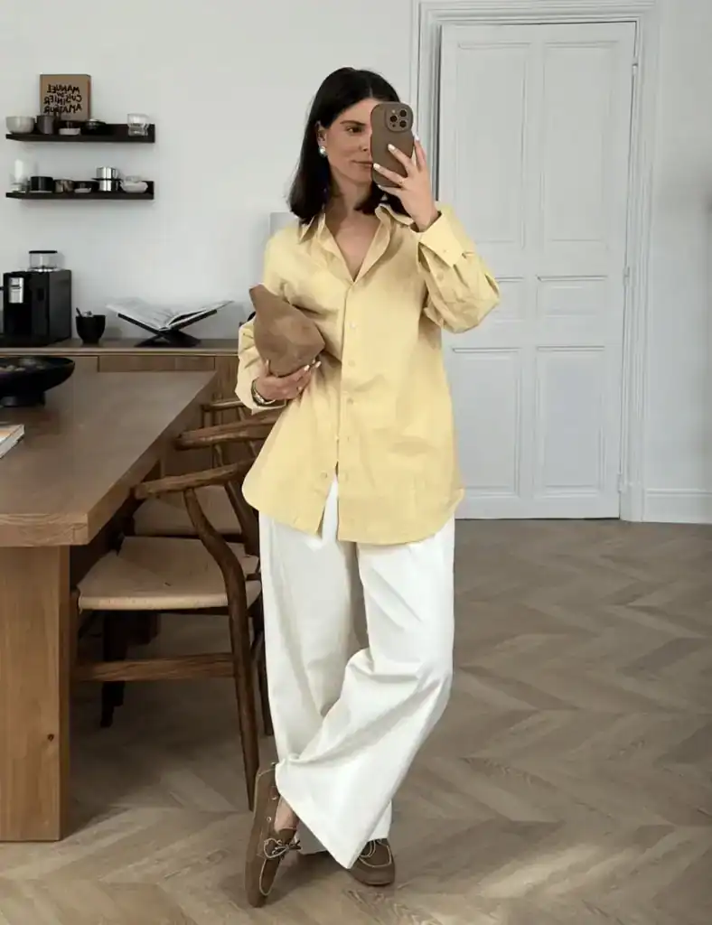 Butter yellow outfit ideas
