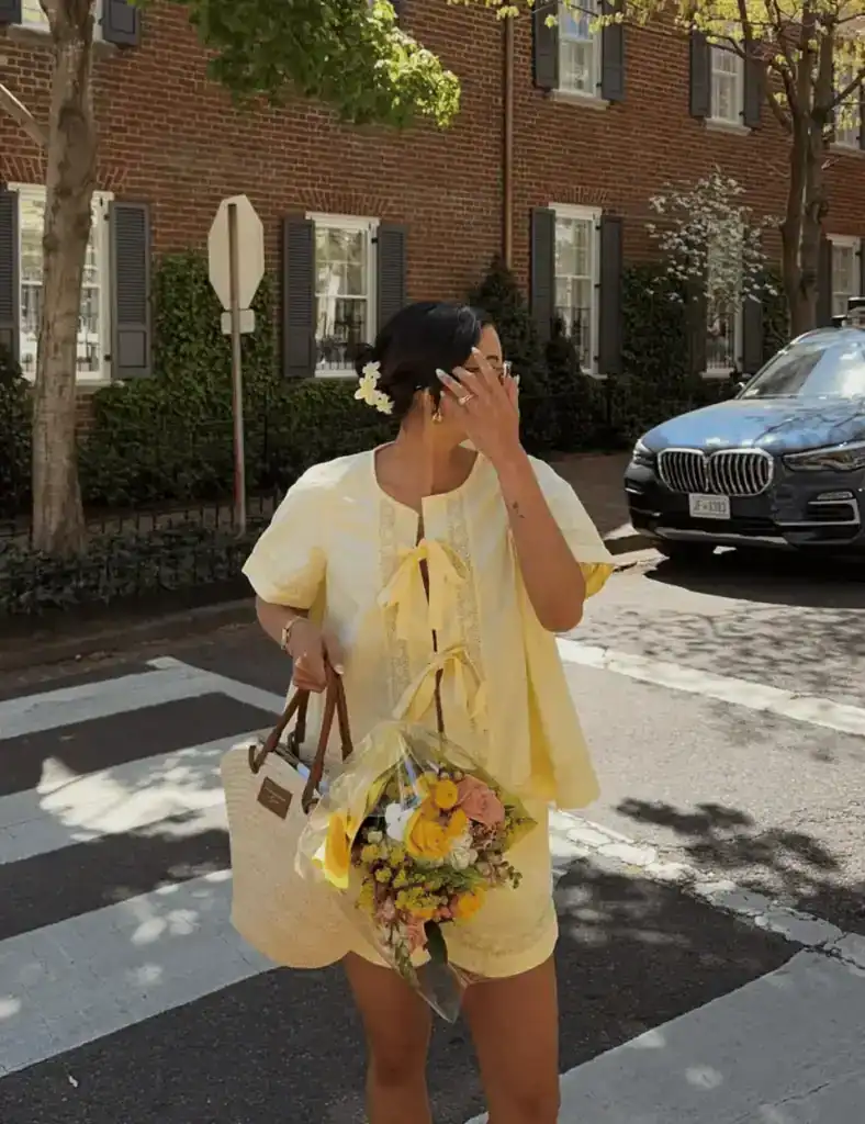 Butter yellow outfit ideas
