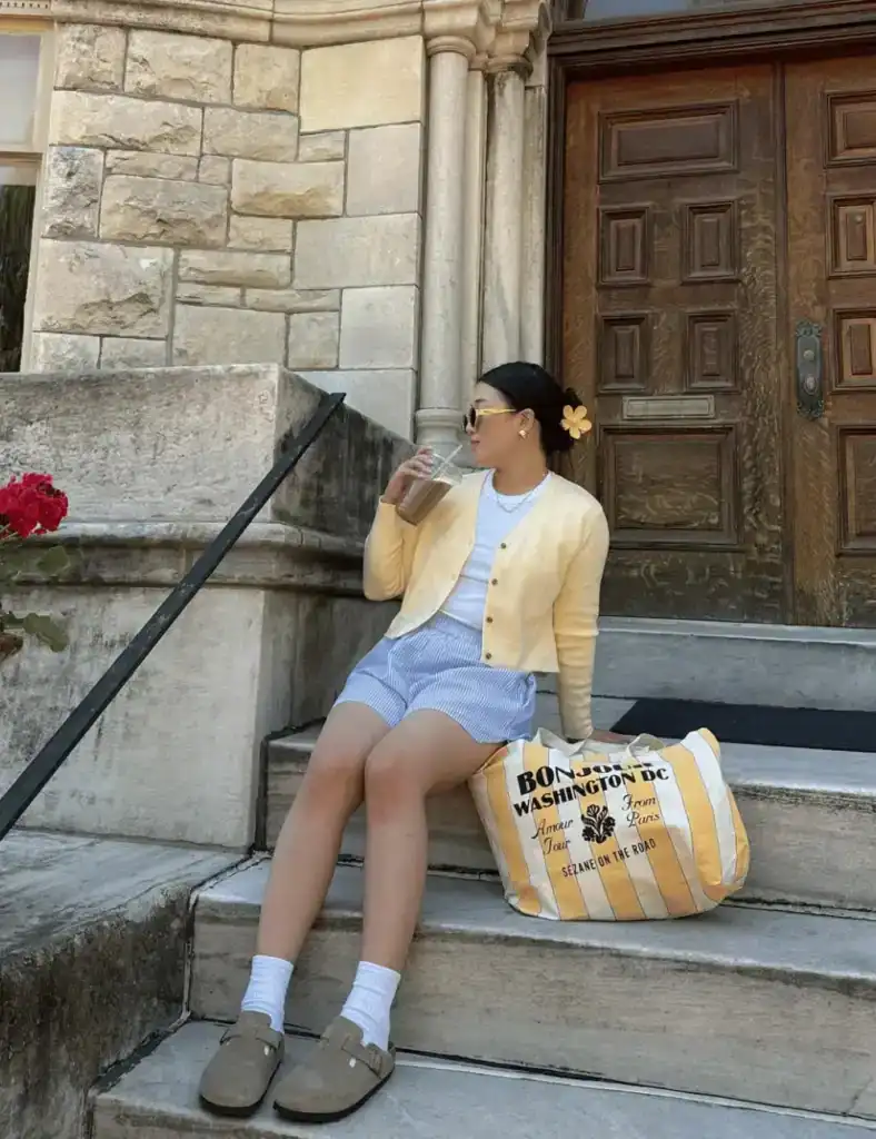 Butter yellow outfit ideas