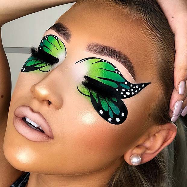 Butterfly Eye Makeup