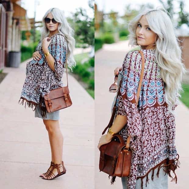 Pregnancy Work Outfit Idea