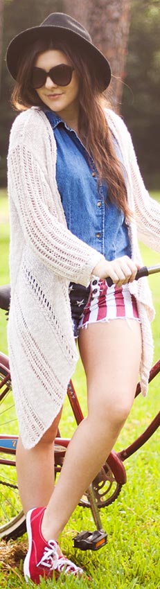 Perfect Casual Outfit for the 4th of July