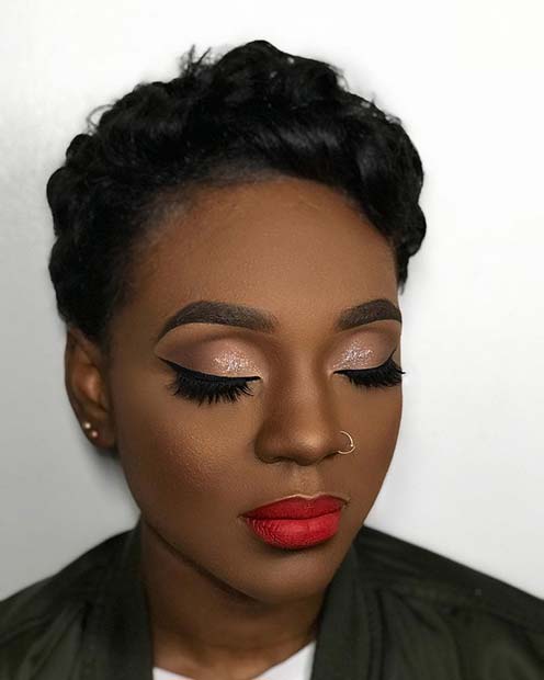 Classic Makeup Look for Prom