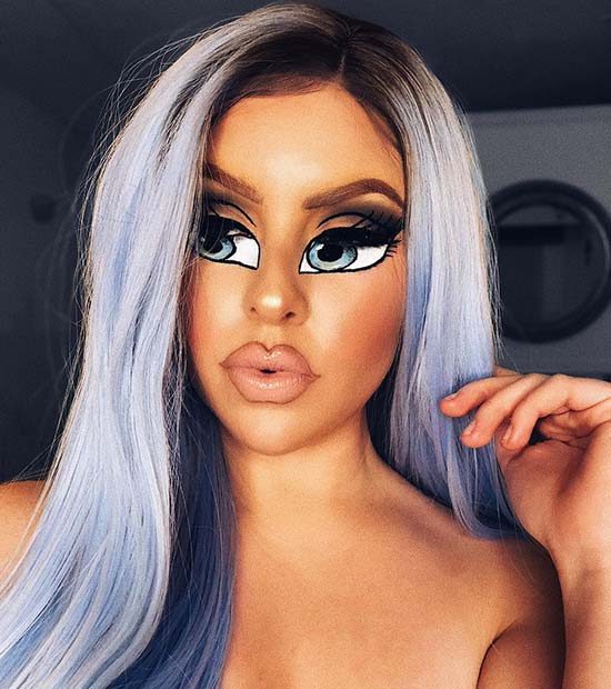 Cool Illusion Makeup