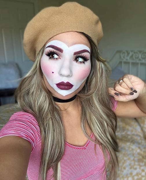 Creepy and Cute Doll Face