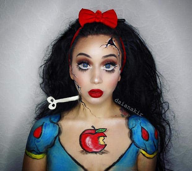 Creepy Snow White Doll