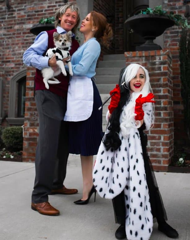 Cruella de Vil Family Costume