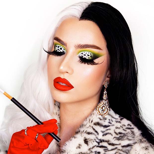 Cruella de Vil Halloween Costume
