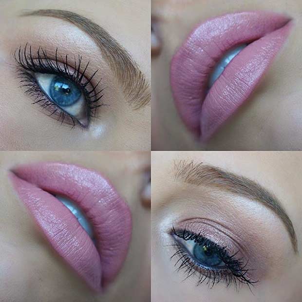Easy Everyday Makeup for Blue Eyes
