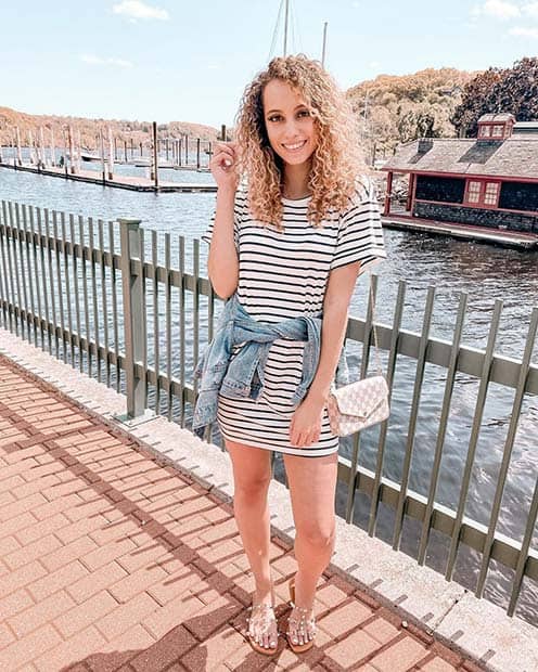 Cute and Casual T-Shirt Dress