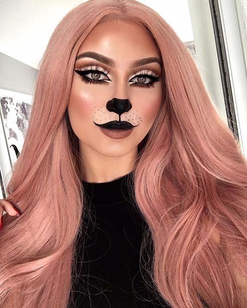 Cute Cat Makeup Look
