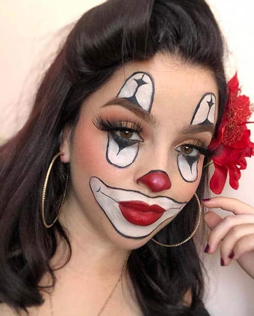 Cute Clown Makeup