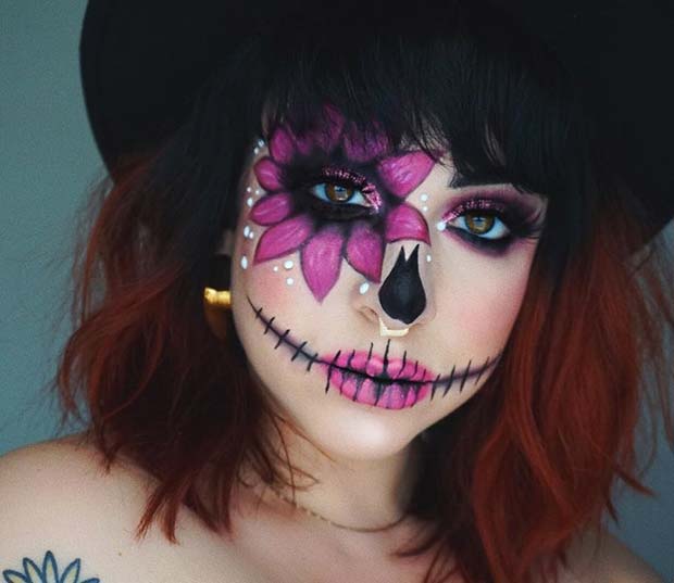 Cute Scarecrow Makeup