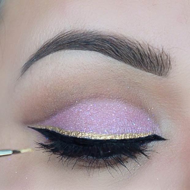 Black & Gold Double Eyeliner