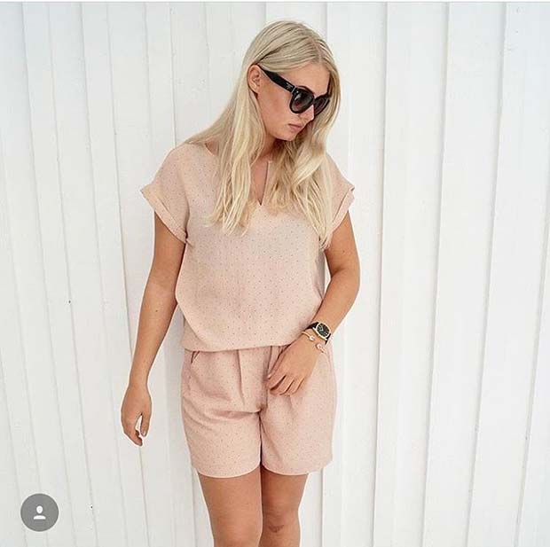 Matching Two Piece for Casual Summer Outfits