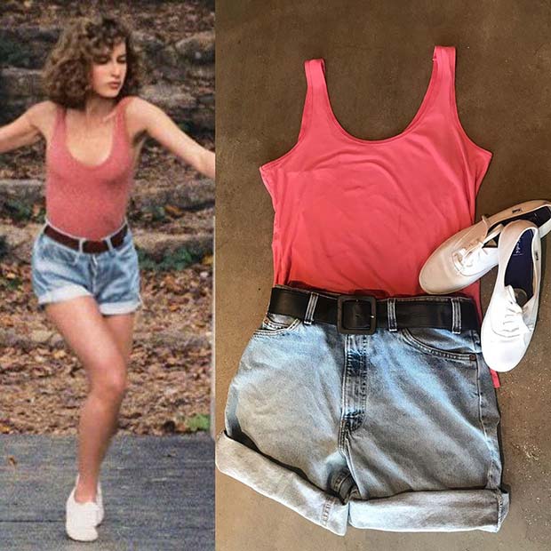 DIY Dirty Dancing Halloween Costume
