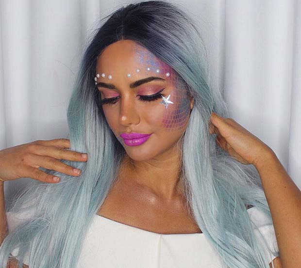 Easy Mermaid Makeup