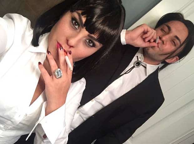 DIY Pulp Fiction Couple Halloween Costume