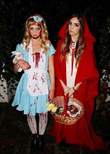 Spooky BFF Costume Idea for Halloween
