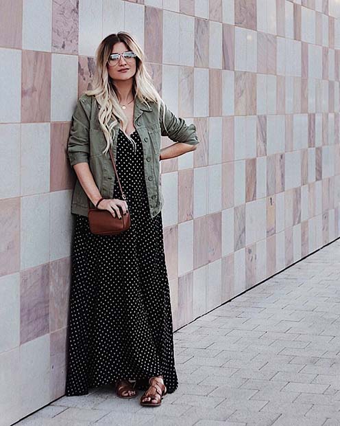 Floaty Maternity Maxi Dress