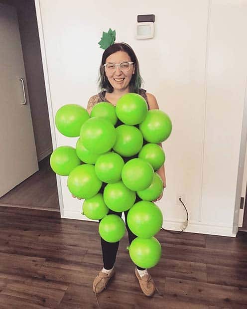 Fun DIY Grape Costume
