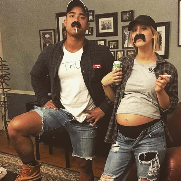 Funny Maternity Costume Idea