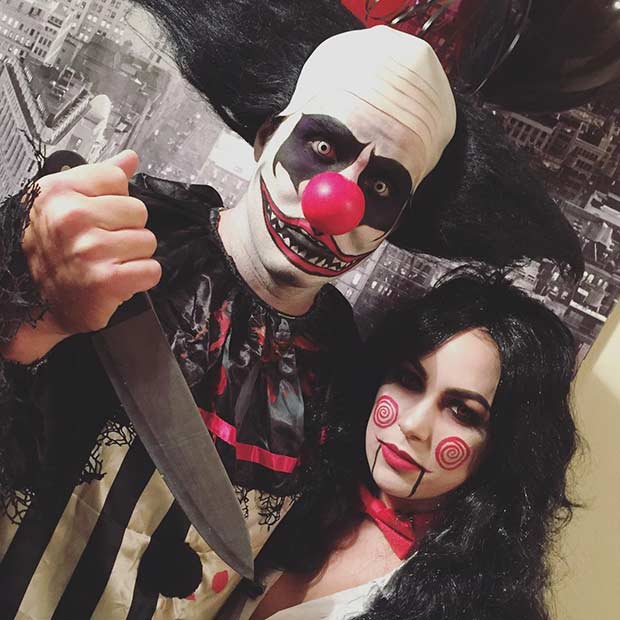 Scary Halloween Costume for Couples