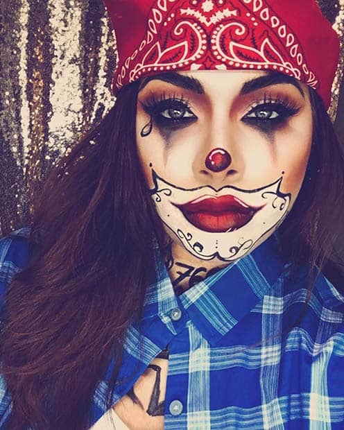 Gangster Clown Look