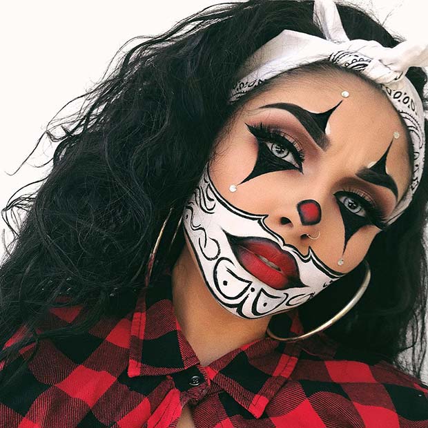 Gangster Clown Costume Idea