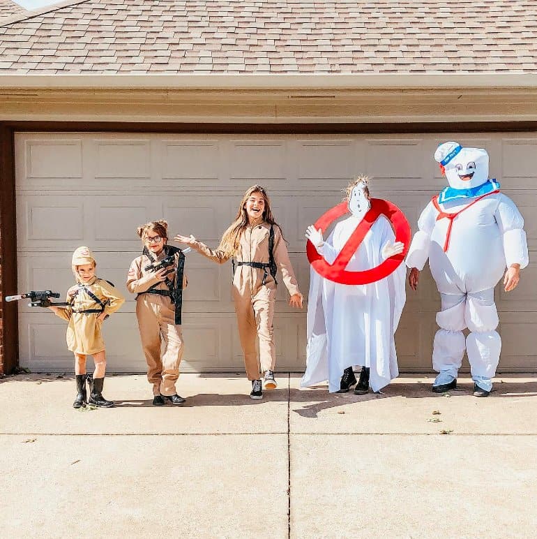 Ghostbusters Family Costumes